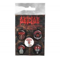 Deicide - Button Badge Set in the group MERCHANDISE / Merch / Hårdrock at Bengans Skivbutik AB (4231149)