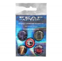 Fear Factory - Button Badge Set Albums 1992-2001 in the group MERCHANDISE / Merch / Hårdrock at Bengans Skivbutik AB (4231150)