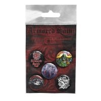 Armored Saint - Button Badge Set in the group MERCHANDISE / Merch / Hårdrock at Bengans Skivbutik AB (4231151)