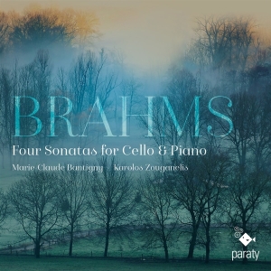 Marie-Claude & Karolos Zouganelis Bantigny - Brahms Four Sonatas For Cello & Piano in the group CD / Klassiskt,Övrigt at Bengans Skivbutik AB (4231219)