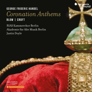 Rias Kammerchor Berlin | Akademie Für Alte Musik Berlin | Justin Doyle - Händel: Coronation Anthems in the group CD / Klassiskt,Övrigt at Bengans Skivbutik AB (4231230)