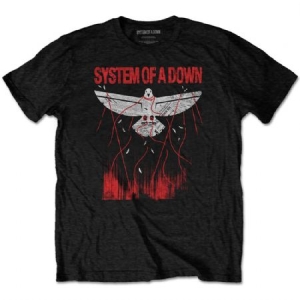 System Of A Down - Unisex T-Shirt: Dove Overcome in the group OTHER / Merchandise at Bengans Skivbutik AB (4233843r)