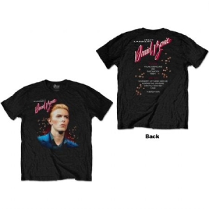 David Bowie - David Bowie Unisex T-Shirt: Young Americans (Back Print) in the group Minishops / David Bowie / David Bowie Merch at Bengans Skivbutik AB (4235299r)