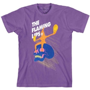Flaming Lips - The Flaming Lips Unisex T-Shirt: Skull Rider in the group OTHER / MK Test 5 at Bengans Skivbutik AB (4235304r)