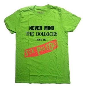 Sex Pistols - The Sex Pistols Unisex T-Shirt: NMTB Original Album (Green) in the group OTHER / MK Test 5 at Bengans Skivbutik AB (4235525r)