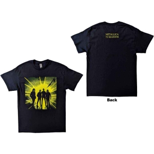 Metallica - 72 Seasons Burnt Strobe Uni Bl  in the group MERCHANDISE / T-shirt / Hårdrock at Bengans Skivbutik AB (4236172r)