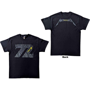 Metallica - 72 Seasons Charred Logo Uni Bl  in the group MERCHANDISE / T-shirt / Hårdrock at Bengans Skivbutik AB (4236885r)