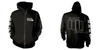 Black Flag - Zip-Hood -  Logo (L) in the group MERCHANDISE / Hoodies / Pop-Rock,Punk at Bengans Skivbutik AB (4240952)