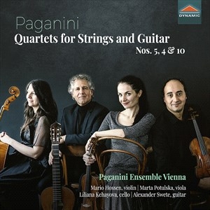 Paganini Niccolo - Quartets For Strings & Guitar, Vol. in the group OUR PICKS / Christmas gift tip CD at Bengans Skivbutik AB (4242384)