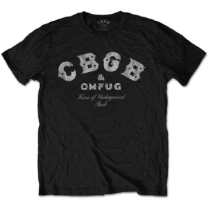 CBGB Unisex T-Shirt: Classic Logo in the group OTHER / MK Test 5 at Bengans Skivbutik AB (4243565r)