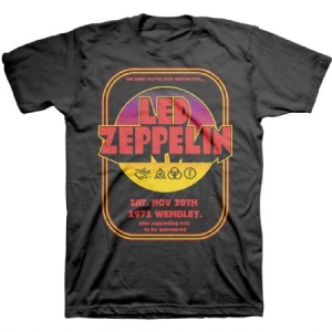 Led Zeppelin - Unisex T-Shirt: 1971 Wembley in the group OTHER / MK Test 5 at Bengans Skivbutik AB (4243606r)