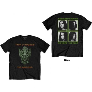 Type O Negative - Unisex T-Shirt: Green Man (Back Print) in the group OTHER / MK Test 5 at Bengans Skivbutik AB (4243671r)