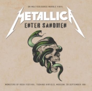 Metallica - Enter Sandmen (Multi Coloured Marbl in the group VINYL / Hårdrock at Bengans Skivbutik AB (4251602)