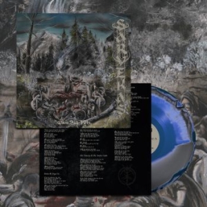 Sarvekas - Woven Dark Paths (Blue/Greyvinyl Lp in the group VINYL / Hårdrock/ Heavy metal at Bengans Skivbutik AB (4254557)