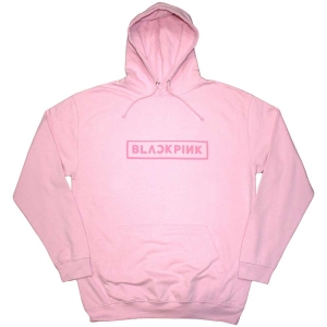 Blackpink - Logo Uni Pink Hoodie in the group MERCHANDISE / Hoodies / K-Pop at Bengans Skivbutik AB (4262266r)