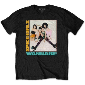 Spice Girls - Spice Girls Unisex T-Shirt: Wannabe in the group CDON - Exporterade Artiklar_Manuellt / T-shirts_CDON_Exporterade at Bengans Skivbutik AB (4267330r)