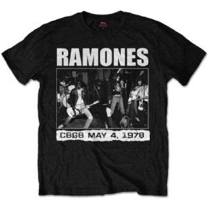 Ramones - Unisex T-Shirt: CBGB 1978 in the group OTHER / MK Test 5 at Bengans Skivbutik AB (4271657r)