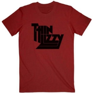 Thin Lizzy - Thin Lizzy Unisex T-Shirt: Logo Red in the group OTHER / MK Test 5 at Bengans Skivbutik AB (4272929r)