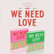 Stayc - (WE NEED LOVE) love ver. in the group Minishops / K-Pop Minishops / Stayc at Bengans Skivbutik AB (4277482)