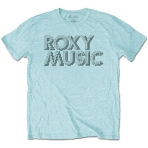 Roxy Music - Roxy Music Unisex T-Shirt: Disco Logo in the group OTHER / MK Test 5 at Bengans Skivbutik AB (4281883r)