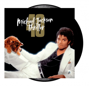 michael jackson thriller album cover inside
