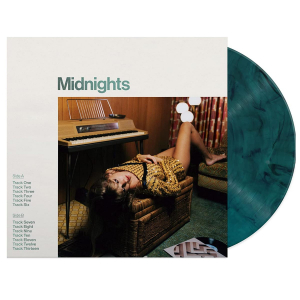 Taylor Swift - Midnights (Jade Green Vinyl) in the group OUR PICKS / Best albums of 2022 / Vinyl Factory 22 at Bengans Skivbutik AB (4289941)