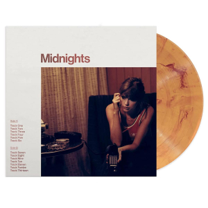 Taylor Swift - Midnights (Blood Moon Vinyl) in the group VINYL / Pop-Rock at Bengans Skivbutik AB (4289944)