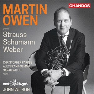 Schumann Robert Strauss Richard - Martin Owen Plays Strauss, Schumann in the group OUR PICKS / Christmas gift tip CD at Bengans Skivbutik AB (4290793)