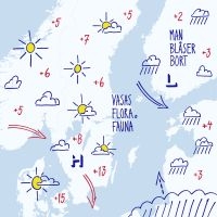 Vasas Flora Och Fauna - Man Blåser Bort in the group VINYL / Pop-Rock at Bengans Skivbutik AB (4300021)