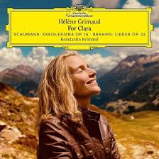 Hélène Grimaud Konstantin Krimmel - For Clara: Works By Schumann & Brah in the group OTHER / -Start Sell1 at Bengans Skivbutik AB (4301128)