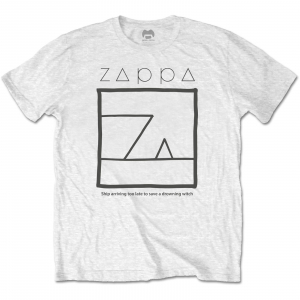 Frank Zappa - Drowning Witch (Small) Unisex White T-Shirt in the group OTHER / MK Test 6 at Bengans Skivbutik AB (4302851)