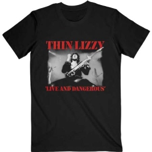 Thin Lizzy - Live & Dangerous (Medium) Unisex T-Shirt in the group OTHER / MK Test 6 at Bengans Skivbutik AB (4302920)
