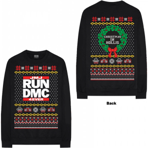 Run DMC - Holiday (Medium) Unisex Back Print Sweatshirt in the group OTHER / MK Test 6 at Bengans Skivbutik AB (4303379)