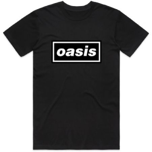 Oasis - Decca Logo (X-Large) Unisex Black T-Shirt in the group OTHER / MK Test 6 at Bengans Skivbutik AB (4303432)
