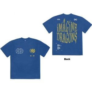 Imagine Dragons - Imagine Dragons Unisex T_shirt : Lyrics (Back Print) in the group OTHER / MK Test 5 at Bengans Skivbutik AB (4307103r)