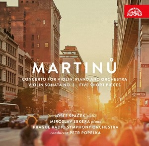 Martinu Bohuslav - Concerto For Violin & Piano Violin in the group OUR PICKS / Christmas gift tip CD at Bengans Skivbutik AB (4309992)