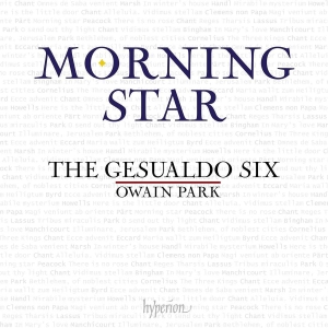 The Gesualdo Six / Owain Park - Morning Star in the group OUR PICKS / Christmas gift tip CD at Bengans Skivbutik AB (4311580)