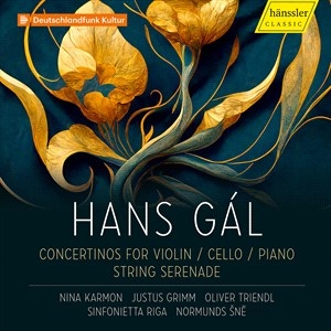 Gal Hans - Concertinos For Violin, Cello, Pian in the group OUR PICKS / Christmas gift tip CD at Bengans Skivbutik AB (4312415)