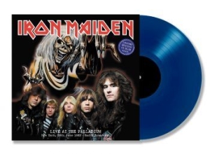 Iron Maiden - Live Palladium New York 1982 (Blue) in the group OTHER / CDV06 at Bengans Skivbutik AB (4314300)
