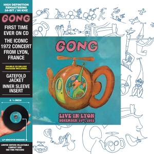 Gong - Live In Lyon 1972 in the group CD / Rock at Bengans Skivbutik AB (4315490)