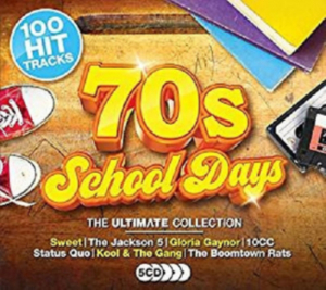 Various artists - 70s School Days (5CD) in the group Labels /  at Bengans Skivbutik AB (4324554)