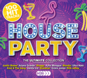 Various artists - Ultimate House Party (5CD) in the group CD / RNB, Disco & Soul at Bengans Skivbutik AB (4324564)