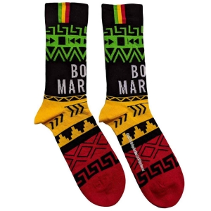Bob Marley - Press Play Uni Bl Socks (Eu 40-45) in the group MERCHANDISE / Merch / Reggae at Bengans Skivbutik AB (4338966)