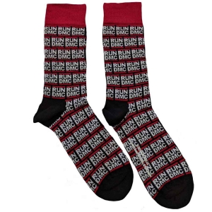 Run Dmc - All Over Logo Uni Bl Socks (Eu 40-45) in the group MERCHANDISE / Merch / Hip Hop-Rap at Bengans Skivbutik AB (4359308)