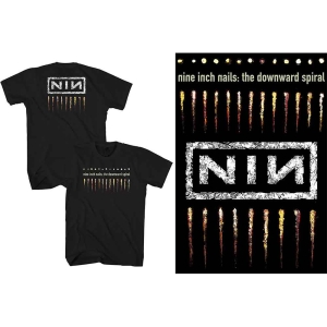 Nine Inch Nails - Downward Spiral Uni Bl T-Shirt in the group MERCHANDISE / T-shirt / Nyheter / Pop-Rock at Bengans Skivbutik AB (4366596r)