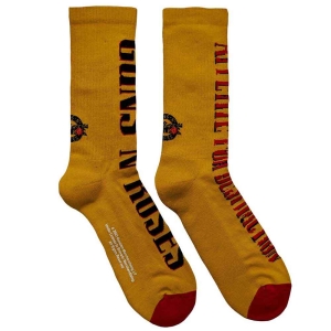 Guns N Roses - Appetite For Destr Yell Socks (Eu 40-45) in the group MERCHANDISE / Merch / Hårdrock at Bengans Skivbutik AB (4395731)