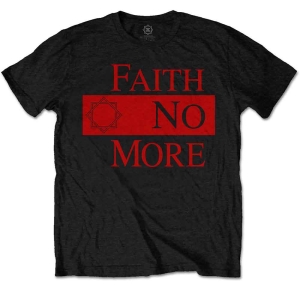 Faith No More - Classic New Logo Star Uni Bl T-Shirt in the group MERCHANDISE / T-shirt / Nyheter / Hårdrock at Bengans Skivbutik AB (4399001)