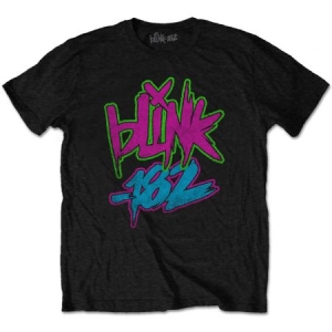 Blink-182 - Unisex T-Shirt: Neon Logo (Medium) in the group OTHER / MK Test 6 at Bengans Skivbutik AB (4400461)