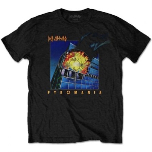 Def Leppard - Unisex T-Shirt: Pyromania (Small) in the group OTHER / MK Test 6 at Bengans Skivbutik AB (4400507)