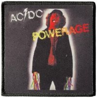 Ac/Dc - Patch Powerage (8,1 X 6,4 Cm) in the group MERCH / Minsishops-merch / Ac/Dc at Bengans Skivbutik AB (4400551)